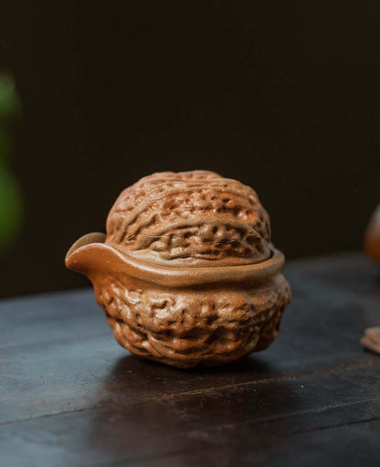 Gohobi Purple Clay Walnut Gaiwan Hohin Teapot