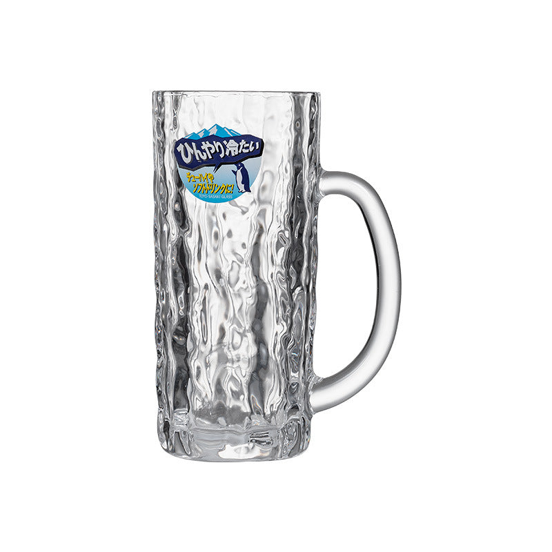 Gohobi Japanese Sasaki Crystal Beer Mug