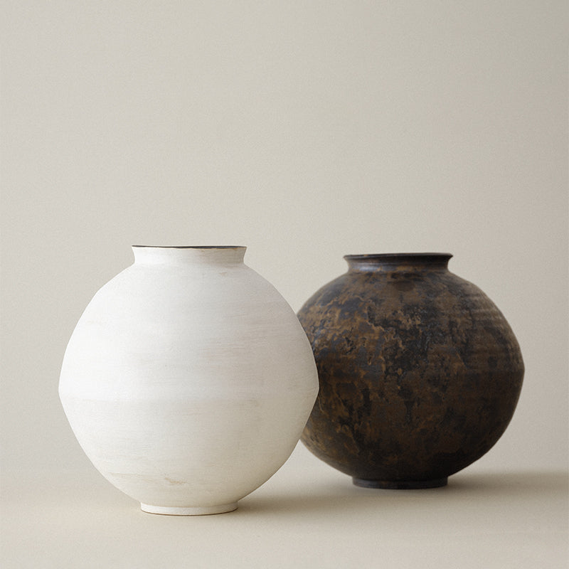 Grand vase fait main de style japonais Wabi Sabi Gohobi 005