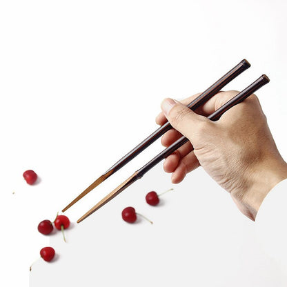 Gohobi Japanese Eco-friendly Solid Bamboo Chopsticks