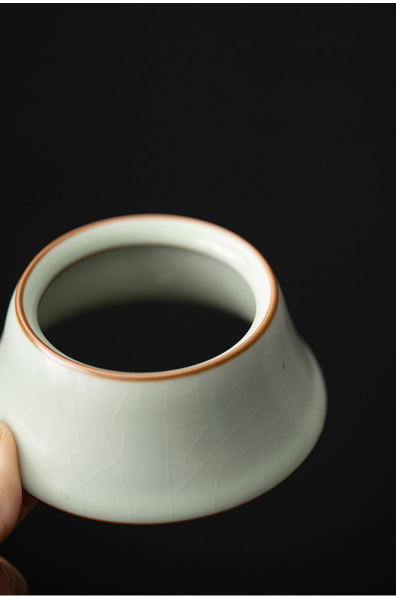 Gohobi Tianqing Ru Kiln Ceramic Tea Filter Set Tea Strainer