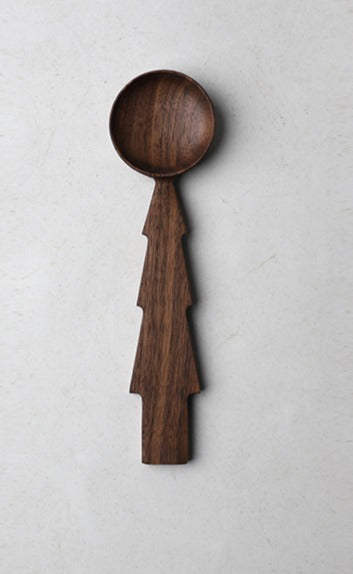 Gohobi Handmade Wooden Tree Shape Spoon 004