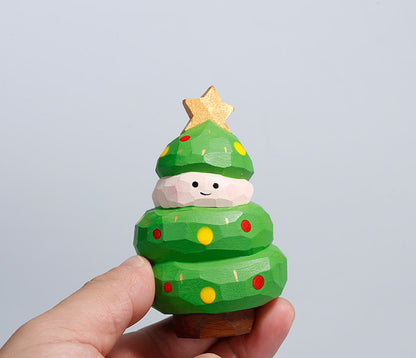 Gohobi Handmade Wooden Christmas Ornament