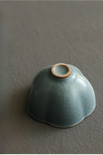 Gohobi Handmade Sky Blue Ceramic Tea Cup