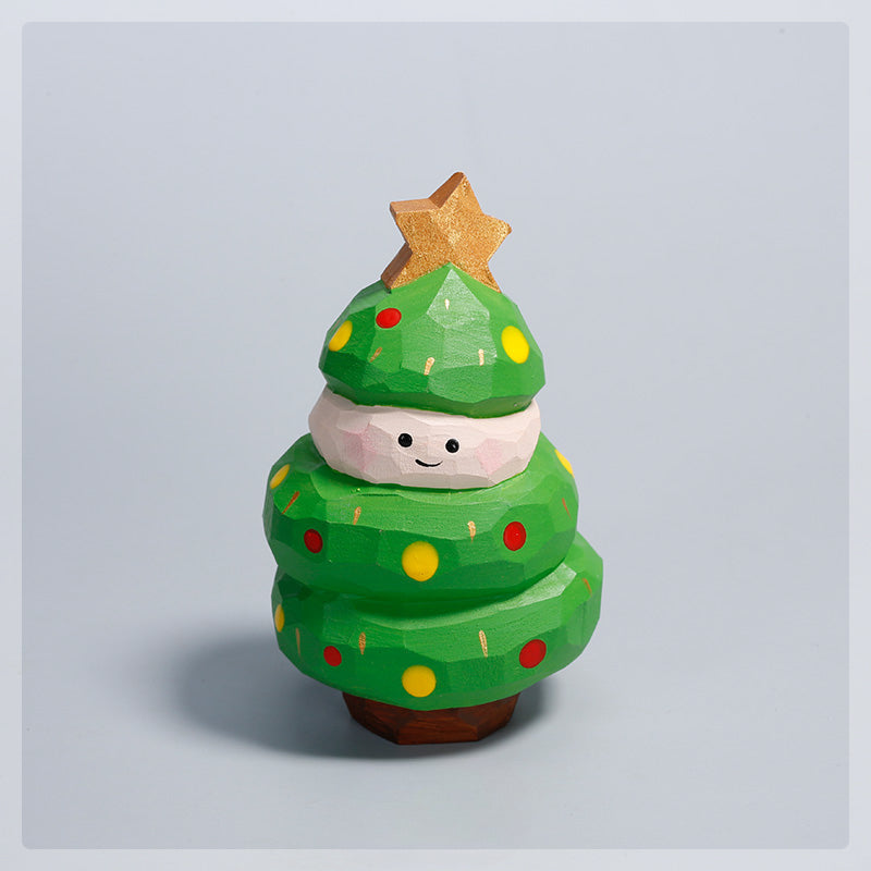 Gohobi Handmade Wooden Christmas Ornament