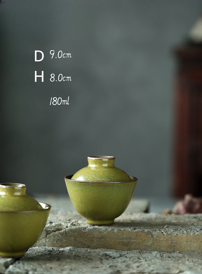 Gohobi Handmade Special Tea Green Gaiwan