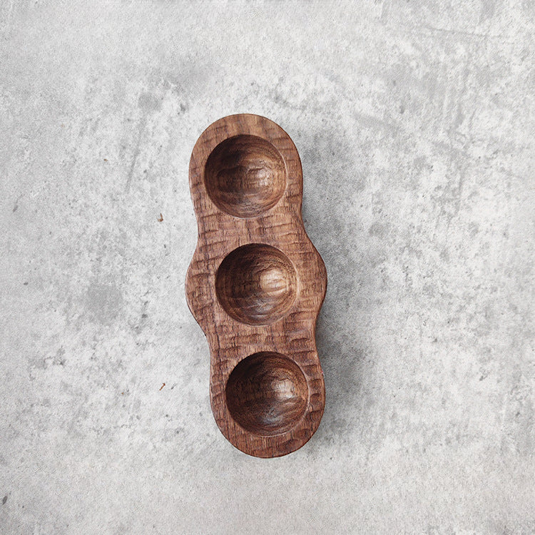 Gohobi Handmade Walnut Egg Storage Tray 006