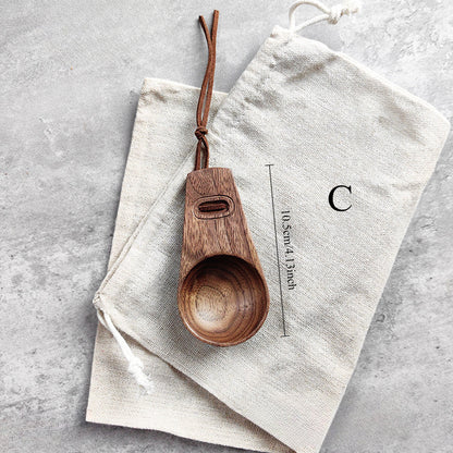 Gohobi Handmade Walnut Measuring Spoon 009