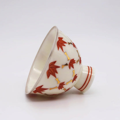 [清和堂 x Gohobi Gallery] Hand-painted Bamboo Leaf Pattern Tea Cup