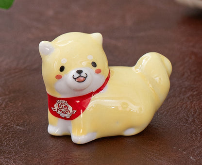 Gohobi Colourful Shiba Inu Dog Chopstick Rest