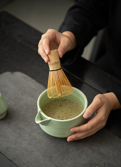 Ensemble de bols à matcha en céramique colorée Gohobi