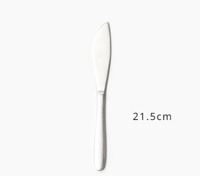 Gohobi Japanese Matte Brush Stonewashed Stainless Steel Cutlery