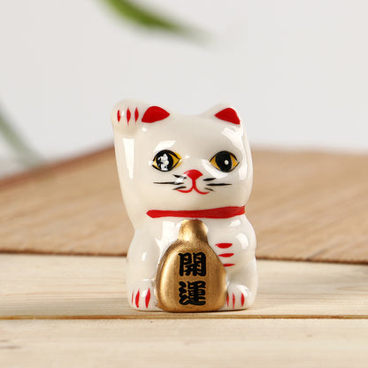 Gohobi Lucky Cat Ornament Set