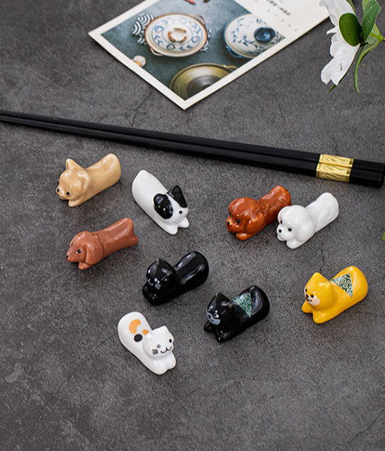 Gohobi Dogs and Cats Chopstick Rest