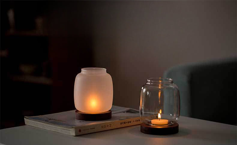 Gohobi Retro Zen Glass Candlelight Ornament