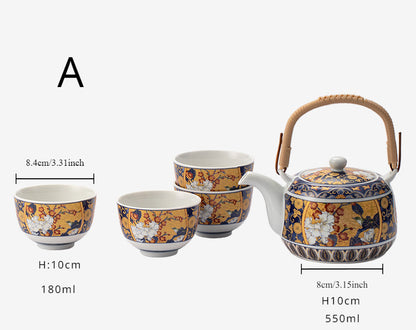 Gohobi Japanese Ancient Imari Tea Set