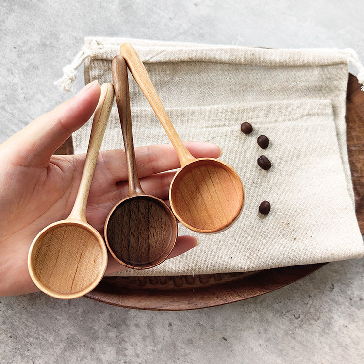 Gohobi Handmade Wooden Coffee Bean Measuring Spoon 003