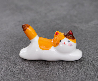 Gohobi Colourful Cat Chopstick Rest