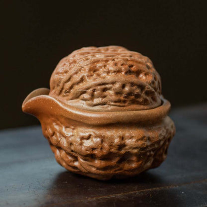 Gohobi Purple Clay Walnut Gaiwan Hohin Teapot