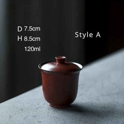 Gohobi Handmade Red Gaiwan