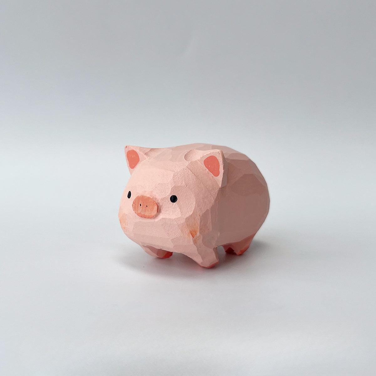 Gohobi Handcrafted Wooden Pig Ornament