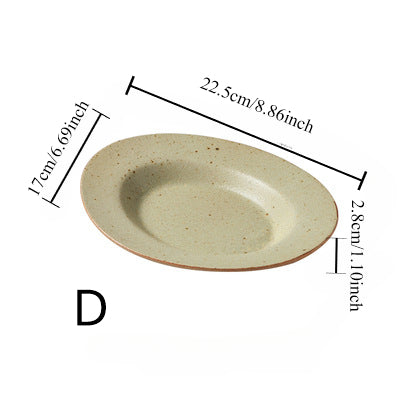 Gohobi 陶瓷灰色和黃色手工盤茶壺托盤