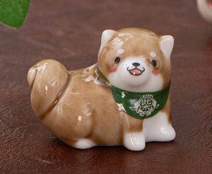 Gohobi Colourful Shiba Inu Dog Chopstick Rest