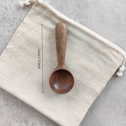 Gohobi Handmade Walnut Coffee Bean Measuring Spoon 008