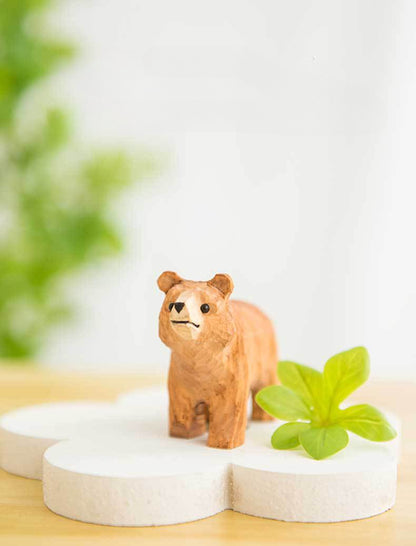 Gohobi Handcrafted Wooden Animal Ornament