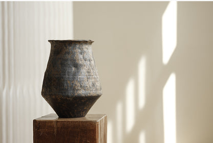 Grand vase fait main de style japonais Wabi Sabi Gohobi 003