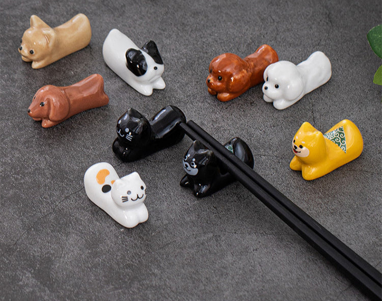 Gohobi Dogs and Cats Chopstick Rest