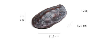 Gohobi Ceramic Gongfu Tea Turtle Shell Tea Scoop