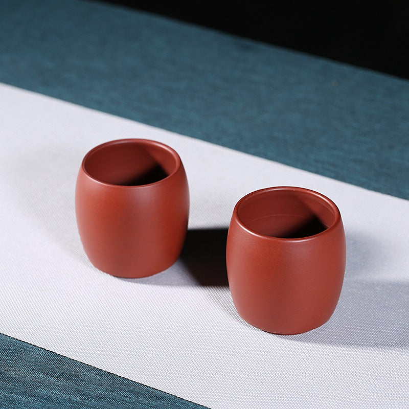Gohobi Red Yixing Clay Ceramic Japanese style Tea Cup