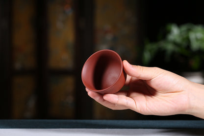 Gohobi Red Yixing Clay Ceramic Classic Tea Cup