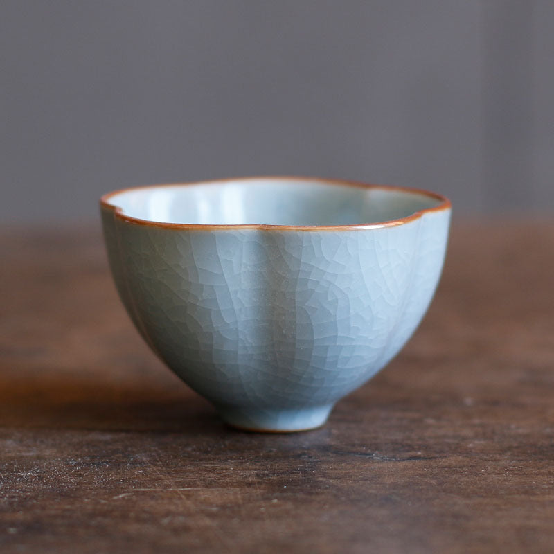 Gohobi Handmade Sky Blue Ceramic Tea Cup