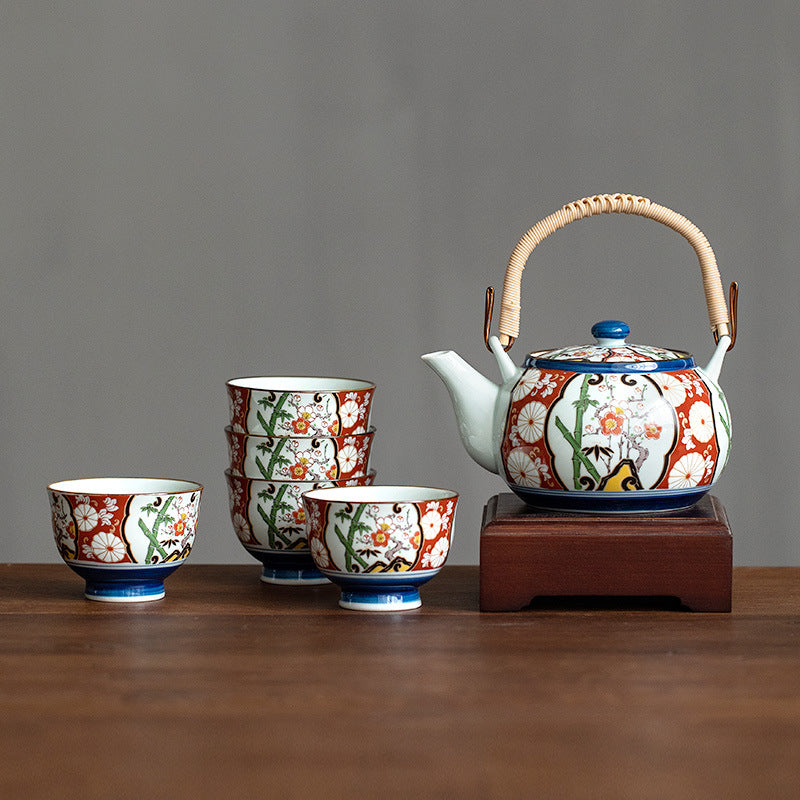 Gohobi Japanese Ancient Imari Tea Set