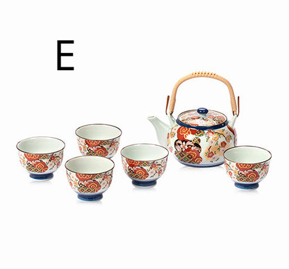 Gohobi Japanese Ancient Imari Tea Set