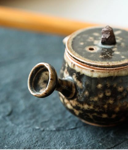 Gohobi Handmade Ceramic YiXing Clay Mini Teapot Ornament Tea pet