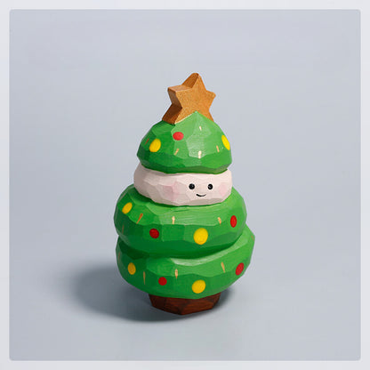 Gohobi Handmade Wooden Christmas Ornament