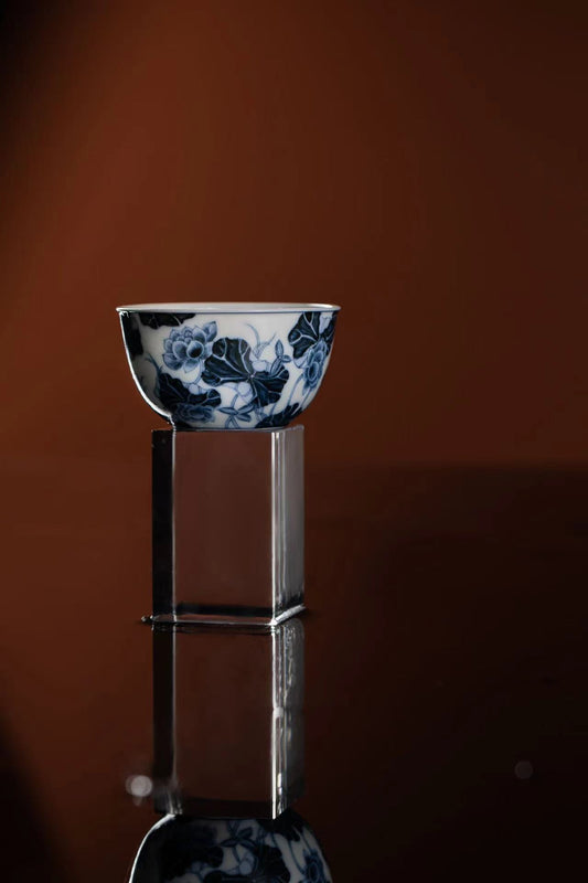 [清本源 x Gohobi Gallery] Tasse à thé au clair de lune Lotus Reverie