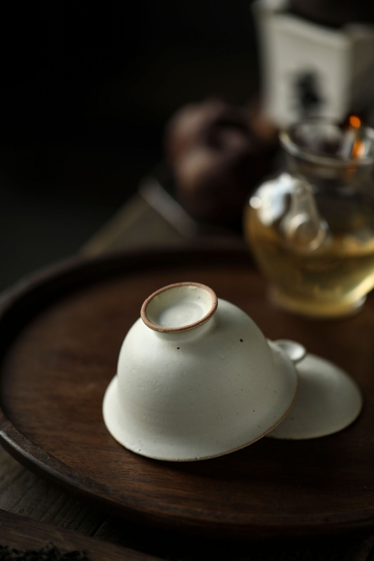 Gohobi Jingdezhen Artisan Japanese-Style High-Footed Gaiwan