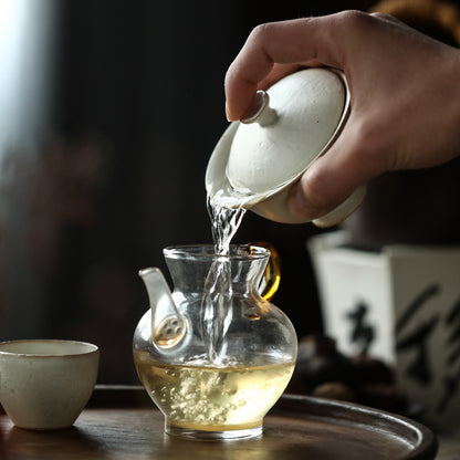 Gohobi Jingdezhen Artisan Japanese-Style High-Footed Gaiwan