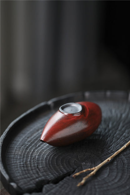 Cuillère à thé en céramique Gongfu de Gohobi pour thé noir rougeâtre