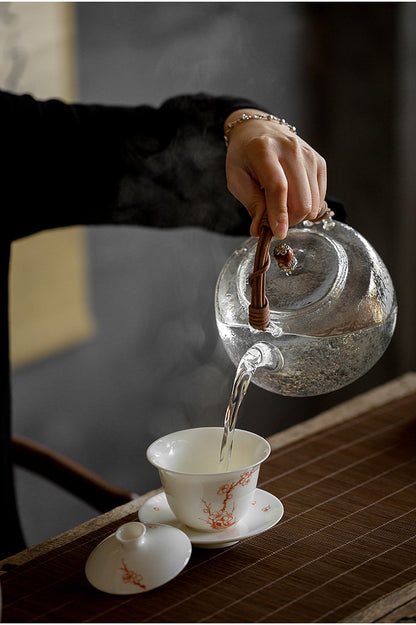 Gohobi Japanese-style Large Glass Teapot