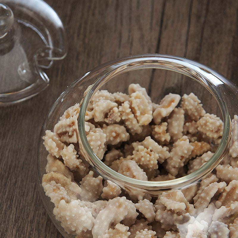 Gohobi Glass Storage Jar with Spoon