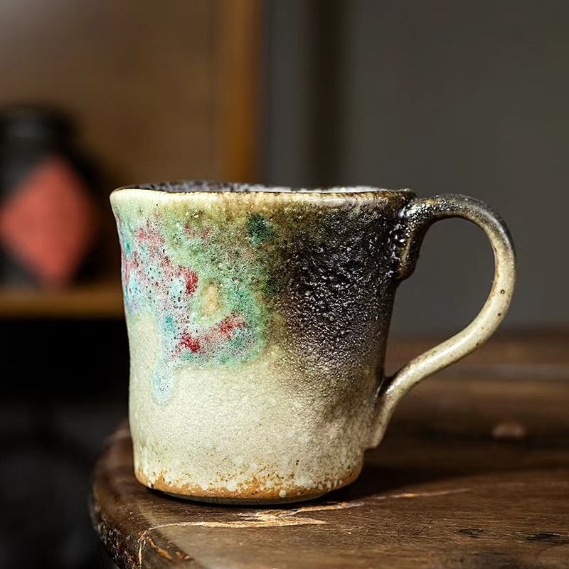 Gohobi Handmade Colourful Stoneware Coffee Mug