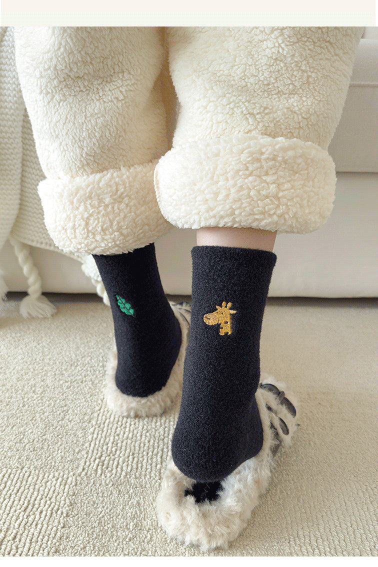 Gohobi Japanese Cartoon Velvet Socks