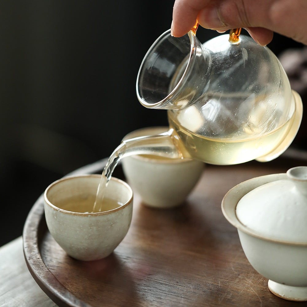 Gohobi Jingdezhen Artisan Japanese-Style High-Footed Gaiwan