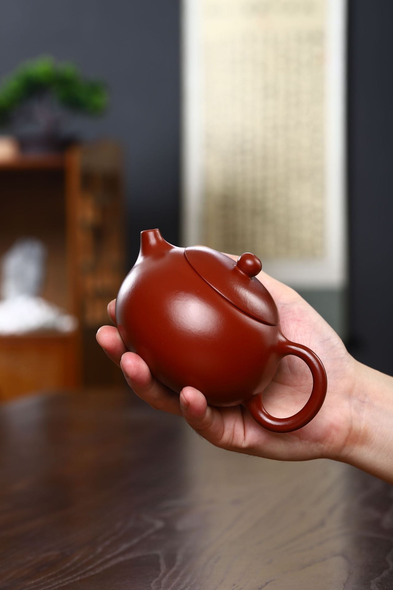 Gohobi Yixing Red Clay Xishi Teapot (350ml)