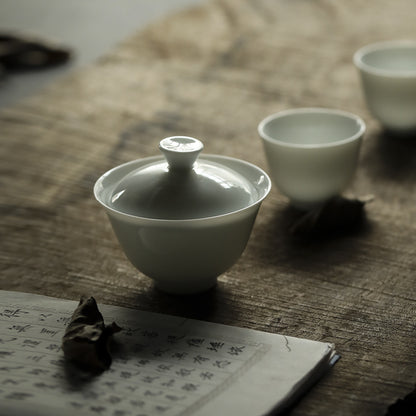 Gohobi Classic Jade White Tea Cups